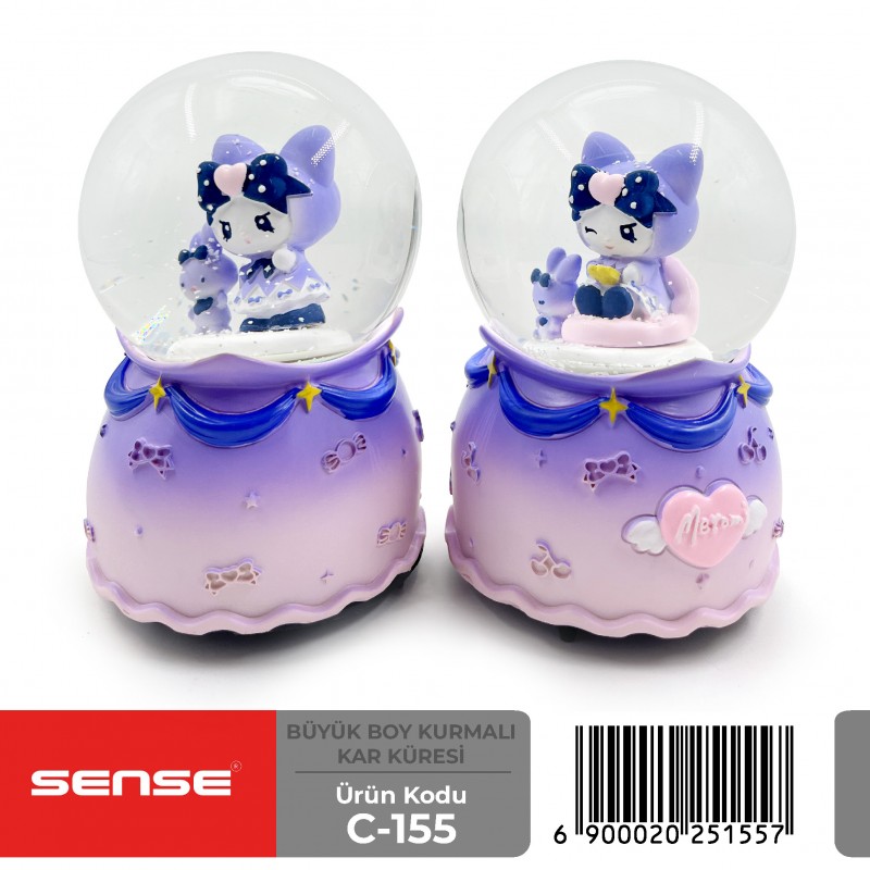 Büyük Boy Kurmalı Kar Küresi