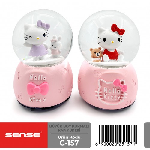 Büyük Boy Kurmalı Kar Küresi