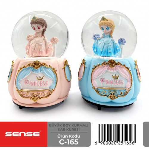 Büyük Boy Kurmalı Kar Küresi