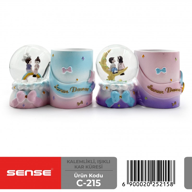 Kalemlikli Işıklı Kar Küresi