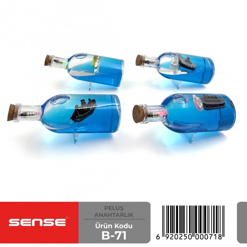 Şişe Batmayan Işıklı Figür